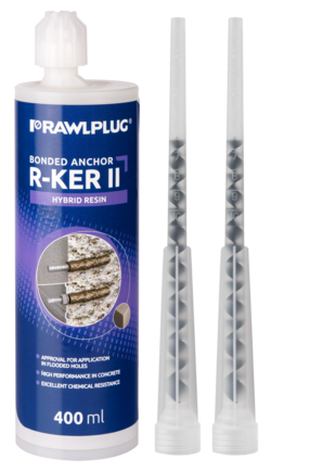 Przejdź do produktu 10 x Rawlplug R-KER-II-400 hybrydowa kotwa chemiczna do betonu 400ml