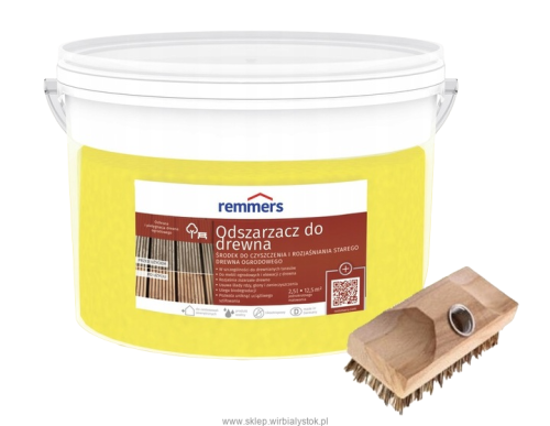 Przejdź do produktu Remmers Odszarzacz do drewna i mebli ogrodowych 2,5L SET żel + szczotka