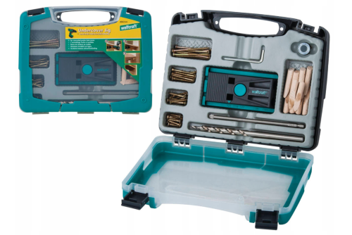 Przejdź do produktu Wolfcraft Undercover Jig - zestaw do niewidocznych połączeń w drewnie  4642000