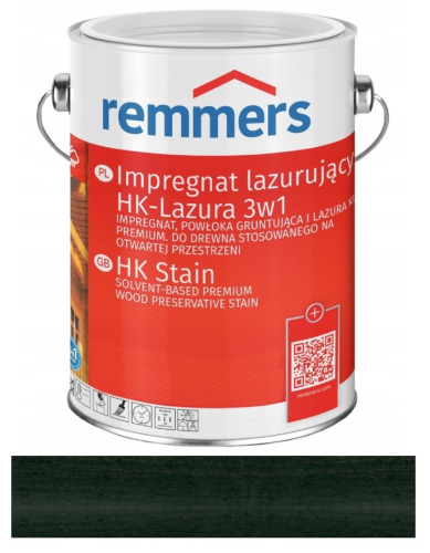 Przejdź do produktu Remmers HK-Lazura - impregnat do drewna 3w1 HEBAN 5L 