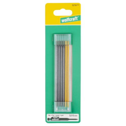 Przejdź do produktu Wolfcraft - zestaw zapasowych wkładów do ołówka 6szt 5216000