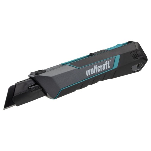 Przejdź do produktu Wolfcraft nóż z odłamywanym ostrzem 25mm PRO SAFETY 4291000