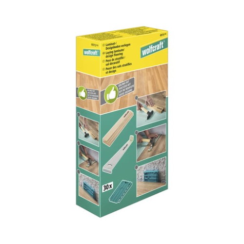 Przejdź do produktu WOLFCRAFT Zestaw do układania paneli laminowanych 6975000