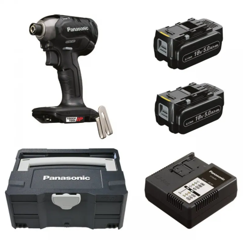 Przejdź do produktu Panasonic EY1PD1 - zakrętarka udarowa 18V + ładowarka + 2 x aku 18 V / 3,0 Ah + systainer