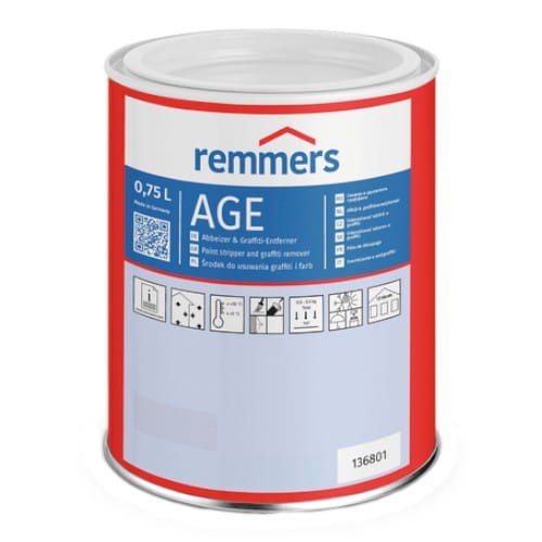 Przejdź do produktu Remmers AGE - środek do mycia elewacji, usuwania farb i graffiti 750ml